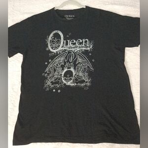 Queen Black Graphic T-Shirt for Unisex